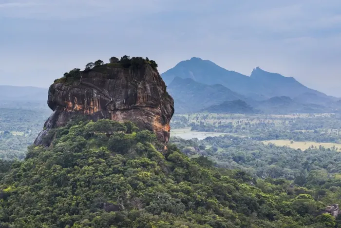 Framed Print : Sigiriya Rock Fortress, UNESCO World Heritage Site, seen from Pidurangala Rock, Sri Lanka, Asia Framed Print : Sigiriya Rock Fortress, UNESCO World Heritage Site, seen from Pidurangala Rock, Sri Lanka, Asia