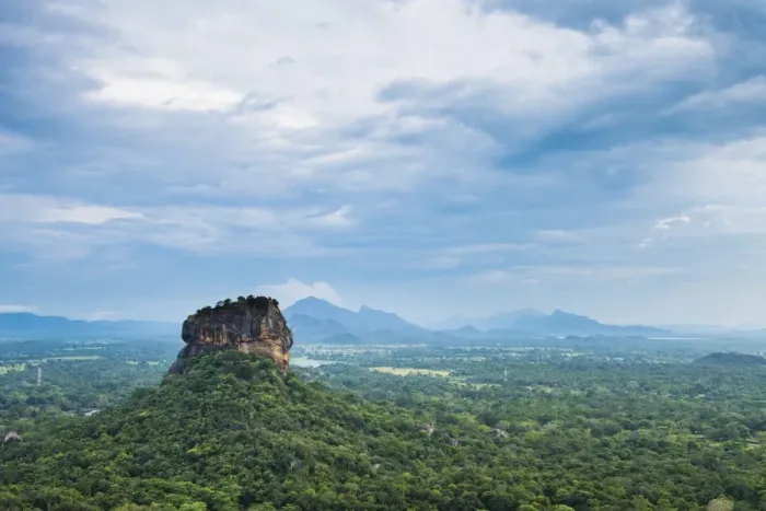 Framed Print : Sigiriya Rock Fortress, UNESCO World Heritage Site, seen from Pidurangala Rock, Sri Lanka, Asia Framed Print : Sigiriya Rock Fortress, UNESCO World Heritage Site, seen from Pidurangala Rock, Sri Lanka, Asia