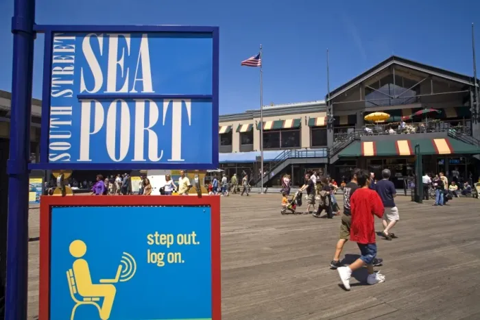 Framed Print : Sign, South Street Seaport Museum Framed Print : Sign, South Street Seaport Museum