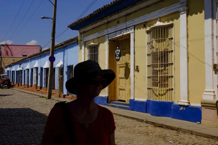 Framed Print : The silhouette of a woman on a quiet street, Trinidad, Sancti Spiritus, Cuba, West Indies Framed Print : The silhouette of a woman on a quiet street, Trinidad, Sancti Spiritus, Cuba, West Indies