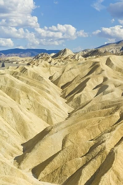 Siltstone eroded formations of Zabriske Point, Furnace Creek, Death Valley National Park