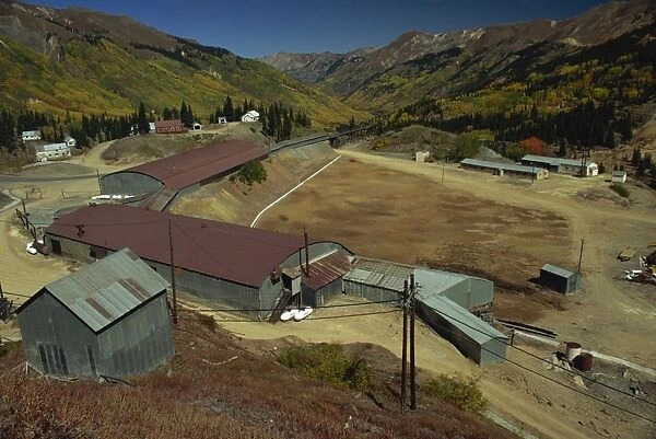 Silver mines near Silverton, Colorado, United States of America, North America