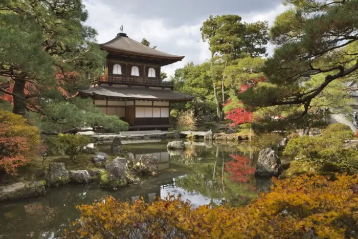 Framed Print : The Silver Pavilion, Buddhist Temple of Ginkaku-ji, Northern Higashiyama, Kyoto, Japan Framed Print : The Silver Pavilion, Buddhist Temple of Ginkaku-ji, Northern Higashiyama, Kyoto, Japan