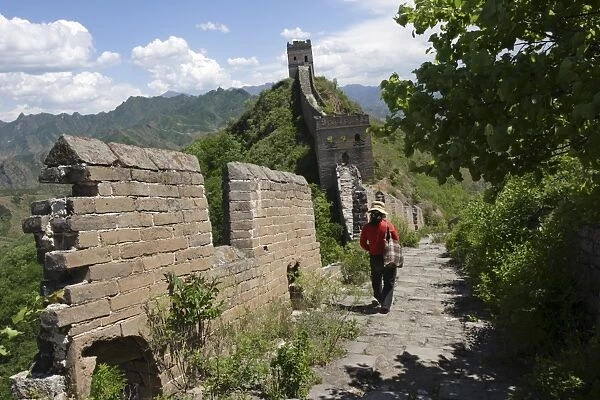 Simatai section of the Great Wall, UNESCO World Heritage Site, near Beijing, China, Asia