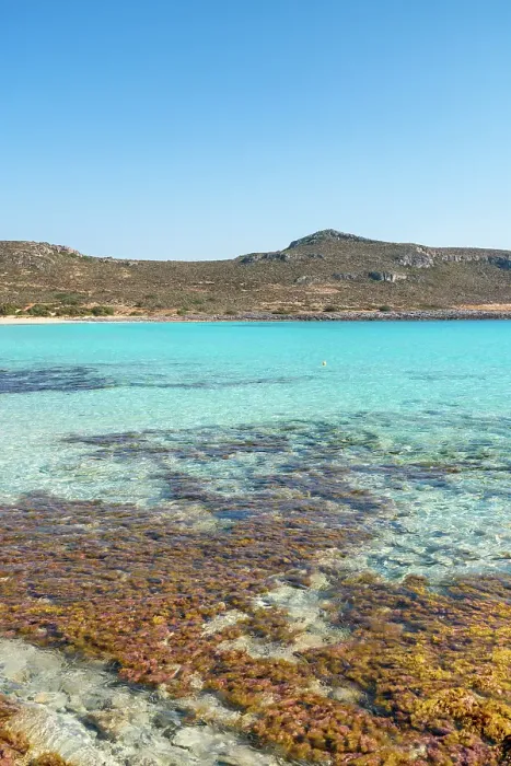 Framed Print : Simos beach with turquoise water, Elafonisos island, Greece Framed Print : Simos beach with turquoise water, Elafonisos island, Greece