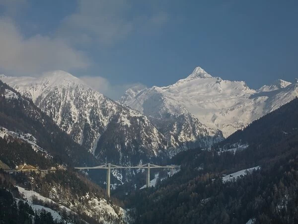Simplon Pass road, Wallis (Valais) Canton, Switzerland, Europe