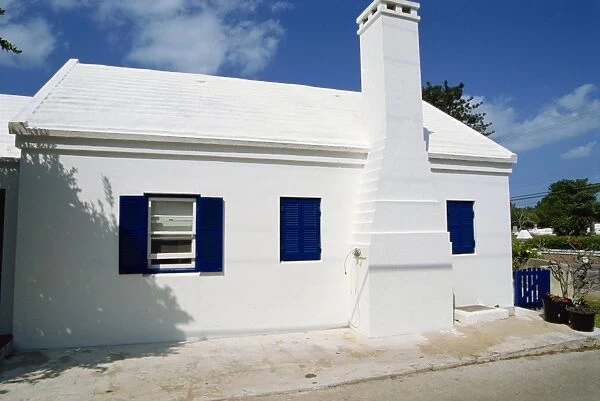 Single storey house, Bermuda, Atlantic Ocean, Central America