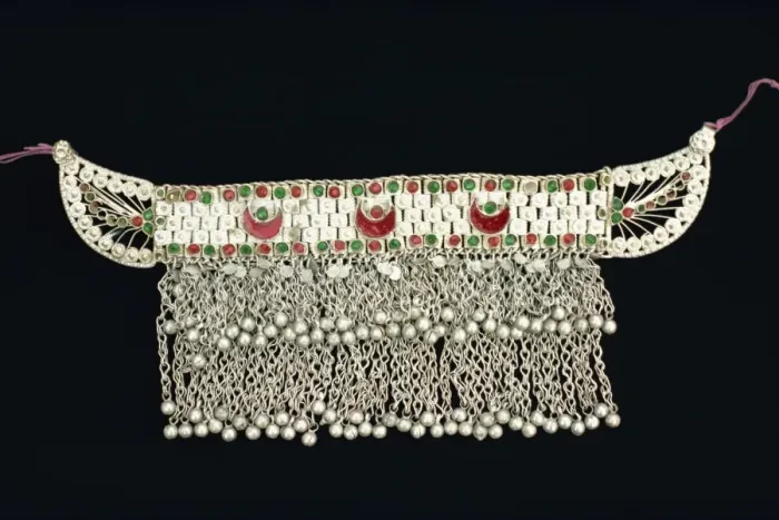 Framed Print : Siri necklace from the North West Frontier Province Framed Print : Siri necklace from the North West Frontier Province