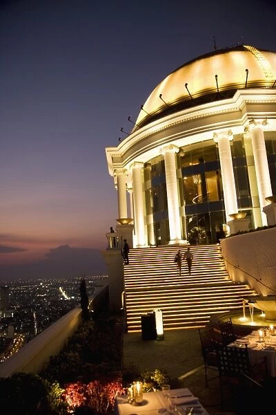 The Sirocco Bar and Restaurant, State Tower, Silom District, Bangkok, Thailand