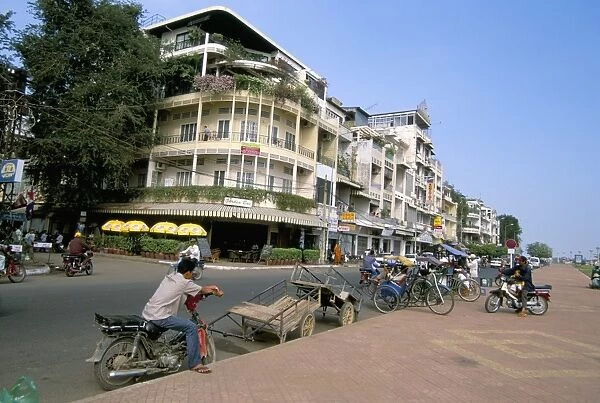 Sisowth Quay, Phnom Penh, Cambodia, Indochina, Southeast Asia, Asia