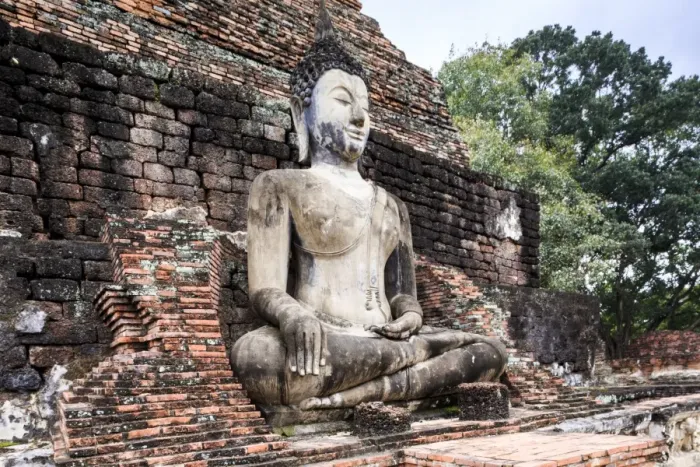 Framed Print : Sitting Buddha in Sukhothai, UNESCO World Heritage Site, Thailand, Southeast Asia, Asia Framed Print : Sitting Buddha in Sukhothai, UNESCO World Heritage Site, Thailand, Southeast Asia, Asia