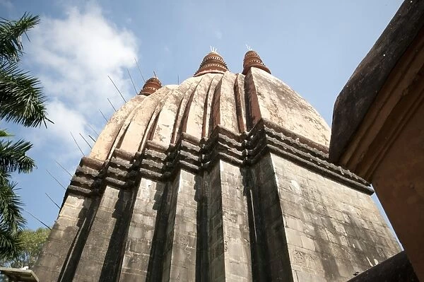 Sivadol Mandir, temple built in 1734 and dedicated to the Hindu god Siva, Sivasagar, Assam, India, Asia
