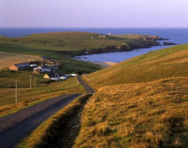 Skaw, most northerly house in Great Britain