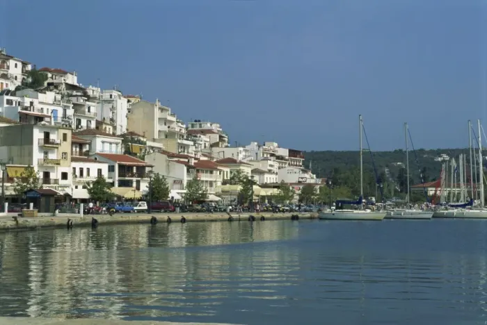 Framed Print : Skiathos, Greek Islands, Greece, Europe Framed Print : Skiathos, Greek Islands, Greece, Europe