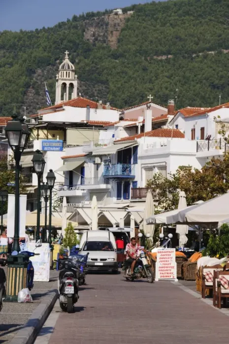 Framed Print : Skiathos Town, Skiathos, Sporades Islands, Greek Islands, Greece, Europe Framed Print : Skiathos Town, Skiathos, Sporades Islands, Greek Islands, Greece, Europe