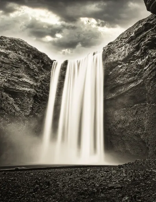 Framed Print : Skogafoss Waterfall, Skogar, Iceland, Polar Regions