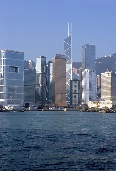 Skyline, Central, Hong Kong Island, Hong Kong, China, Asia