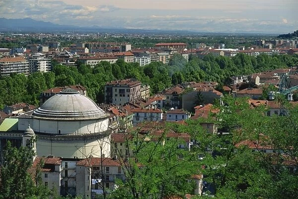 Skyline of north east of the city