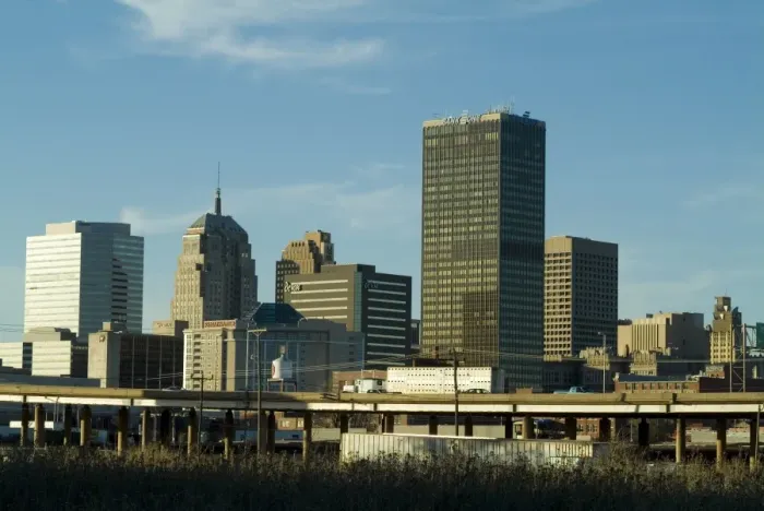 Framed Print : Skyline, Oklahoma City Framed Print : Skyline, Oklahoma City
