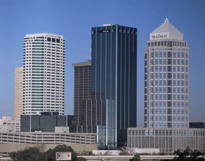 Framed Print : Skyline, Tampa Framed Print : Skyline, Tampa