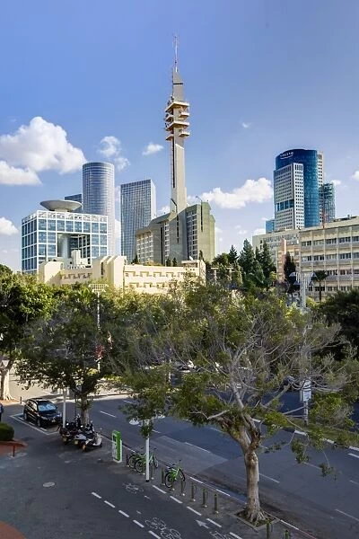 Skyline, Tel Aviv, Israel, Middle East