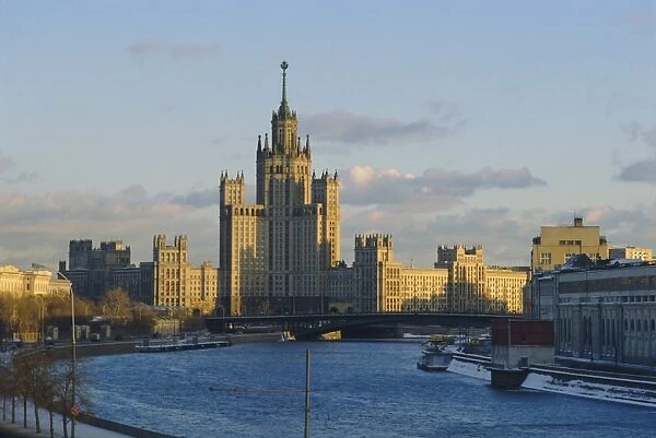 Skyscraper by the Moskva River