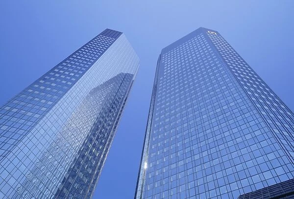 Skyscrapers of the Deutsche Bank