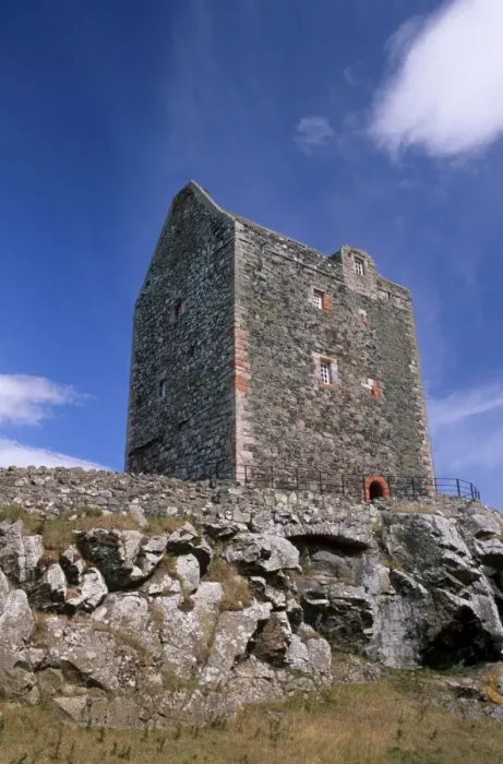Framed Print : Smailholm Tower dating from the 16th century near Kelso Framed Print : Smailholm Tower dating from the 16th century near Kelso