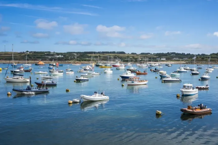 Framed Print : Small boat harbour, St. Marys, Isles of Scilly, England, United Kingdom, Europe Framed Print : Small boat harbour, St. Marys, Isles of Scilly, England, United Kingdom, Europe