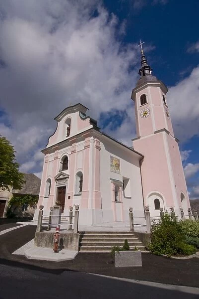 Small church near Lublijana, Slovenia, Europe