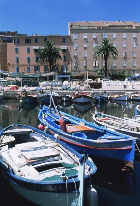 Framed Print : Small fishing boats, Ajaccio, Corsica, France, Mediterranean, Europe Framed Print : Small fishing boats, Ajaccio, Corsica, France, Mediterranean, Europe