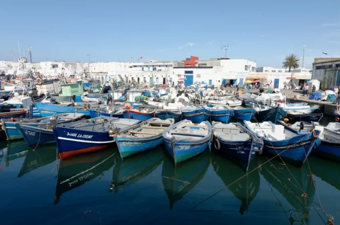 Framed Print : Small inshore fishing boats in Tangier fishing harbour, Tangier, Morocco, North Africa, Africa Framed Print : Small inshore fishing boats in Tangier fishing harbour, Tangier, Morocco, North Africa, Africa