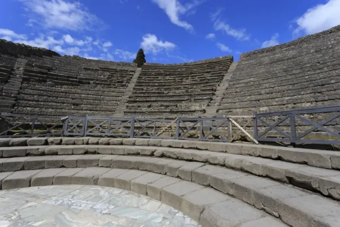 Framed Print : Small Theatre, Roman ruins of Pompeii, UNESCO World Heritage Site, Campania, Italy Framed Print : Small Theatre, Roman ruins of Pompeii, UNESCO World Heritage Site, Campania, Italy