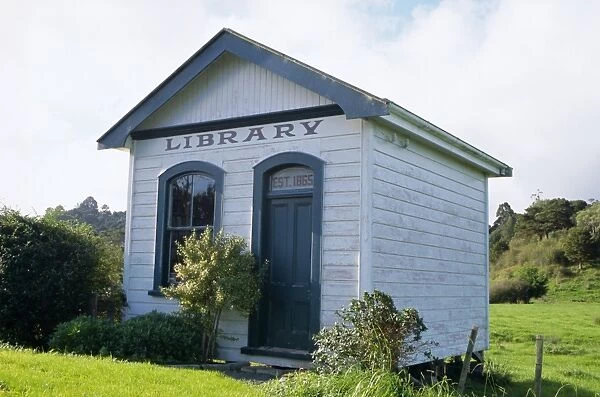 Small working country library