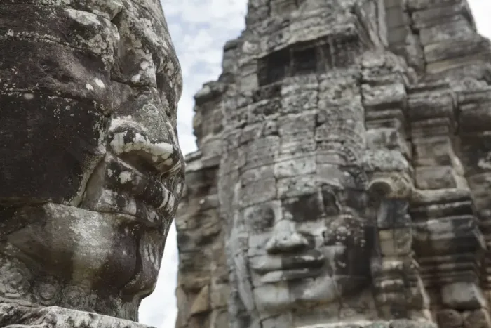 Framed Print : Smiling faces carved in stone, Bayon, Angkor, UNESCO World Heritage Site, Siem Reap, Cambodia, Indochina, Southeast Asia, Asia Framed Print : Smiling faces carved in stone, Bayon, Angkor, UNESCO World Heritage Site, Siem Reap, Cambodia, Indochina, Southeast Asia, Asia