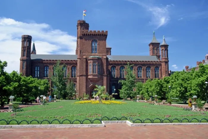 Framed Print : Smithsonian Institute building, Washington D Framed Print : Smithsonian Institute building, Washington D
