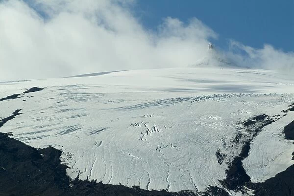 Snaefellsjokull (glacier on top of Snaefellsness Mountain)