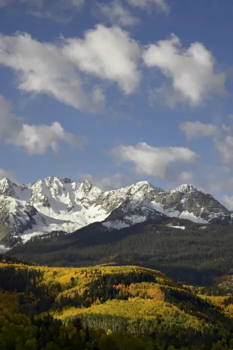 Framed Print : Sneffels Range with fall colors Framed Print : Sneffels Range with fall colors