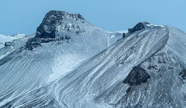 Snow covered mountain, Iceland, Polar Regions