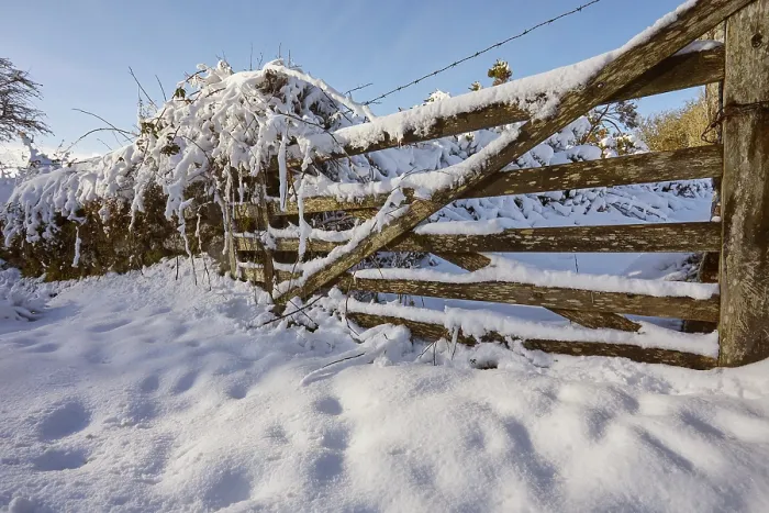 Framed Print : A snowbound farm gate in the dead of winter, Postbridge, Dartmoor National Park, Devon, Great Britain Framed Print : A snowbound farm gate in the dead of winter, Postbridge, Dartmoor National Park, Devon, Great Britain