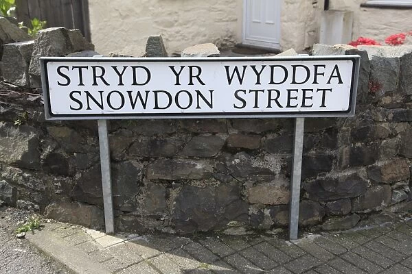 Snowndon Street, Town Center, Llanberis, Gwynedd, Snowdonia, North Wales, Wales, United Kingdom, Europe