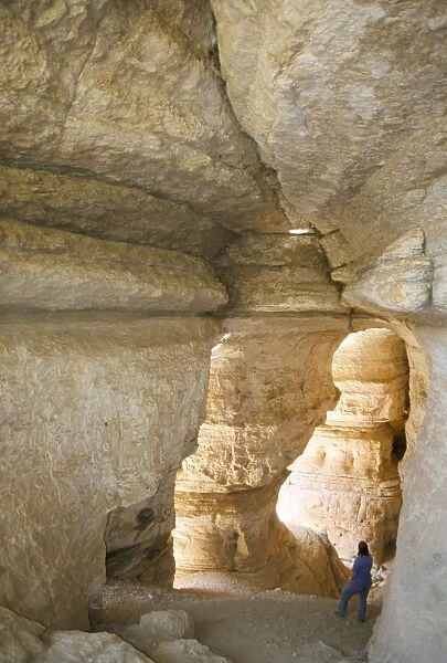 Sof Omar cave, downstream maze, daylight in through multiple entrances