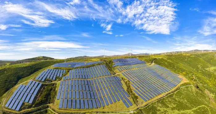 Framed Print : Solar panels and wind turbines on the green plateau, Encumeada, Madeira island, Portugal Framed Print : Solar panels and wind turbines on the green plateau, Encumeada, Madeira island, Portugal