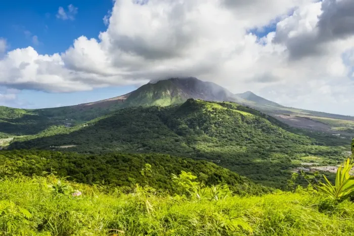 Framed Print : Soufriere hills volcano, Montserrat, British Overseas Territory, West Indies, Caribbean Framed Print : Soufriere hills volcano, Montserrat, British Overseas Territory, West Indies, Caribbean