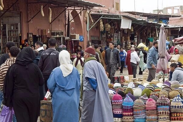 The Souk, Marrakech (Marrakesh), Morocco, North Africa, Africa