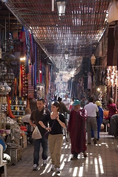 Souk, Marrakesh, Morocco, North Africa, Africa