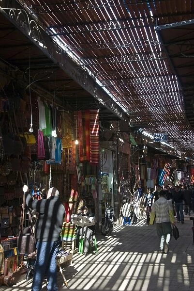 Souk in the Medina, Marrakech (Marrakesh), Morocco, North Africa, Africa