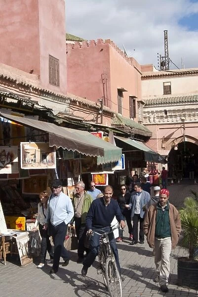The Souk in the Medina, Marrakech (Marrakesh), Morocco, North Africa, Africa