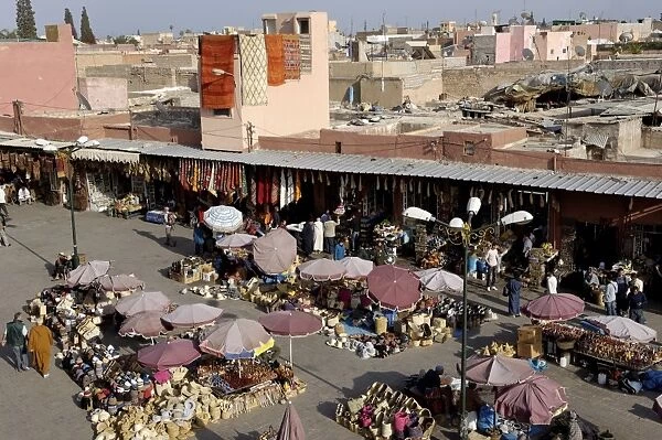 The souks in the Medina