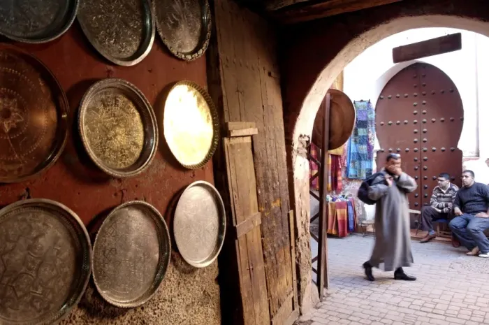 Framed Print : The souks in the Medina, Marrakesh, Morocco, North Africa, Africa Framed Print : The souks in the Medina, Marrakesh, Morocco, North Africa, Africa